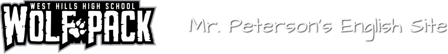 Mr. Peterson's English Site